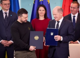 Deutschland unterzeichnet Beistandsabkommen mit der Ukraine Deutschland unterzeichnet Beistandsabkommen mit der Ukraine