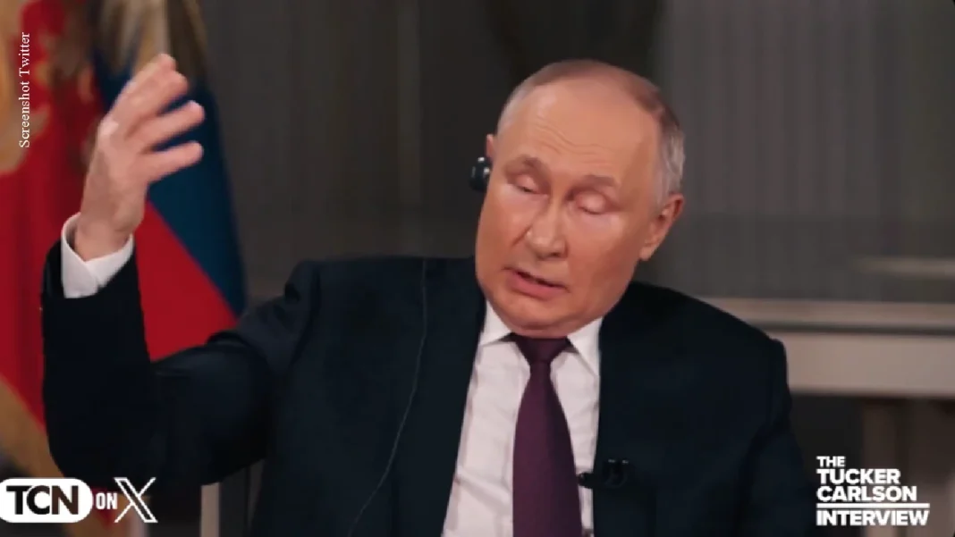 Putin-Tucker-Interview USA hat Nord-Stream-Pipeline gesprengt